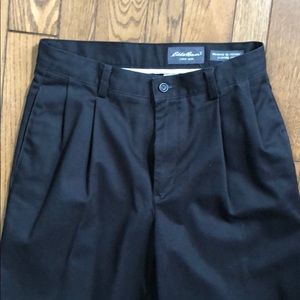 Eddie Bauer Navy Wrinkle Resistant Slacks - 30x30